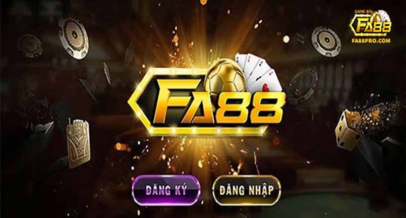 Giao diện cổng game Fa88